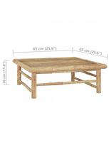 lauko baldai 4 - Lauko baldų komplektas VLX 5 Piece Garden Lounge Set 3058242, pilkas, 4 vietų - 9 nuotrauka
