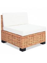 ratanas - Lauko baldų komplektas VLX Sofa Set 163378, kreminės spalvos/rudas, 3-5 vietų - 5 nuotrauka