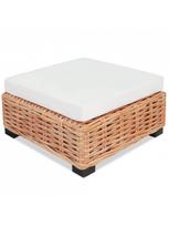 ratanas - Lauko baldų komplektas VLX Sofa Set 163378, kreminės spalvos/rudas, 3-5 vietų - 6 nuotrauka
