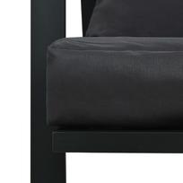 Lauko baldų komplektas VLX Garden Lounge Set 47818, pilkas, 4 vietų