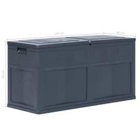 Sodo daiktadėžė VLX Garden Storage Box 45688, 320 l, 460 mm x 1190 mm x 600 mm