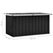 Sodo daiktadėžė VLX Garden Storage Box 46263, 1290 mm x 670 mm x 650 mm