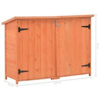 Sodo daiktadėžė VLX Garden Storage Shed 170650, 1200 mm x 500 mm x 910 mm