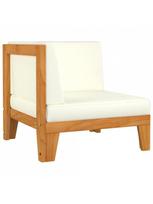 lauko baldai 7 vietos - Lauko baldų komplektas VLX Garden Lounge Set 3058124, kreminės spalvos/rudas, 6-7 vietų - 4 nuotrauka