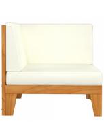 lauko baldai 7 vietos - Lauko baldų komplektas VLX Garden Lounge Set 3058124, kreminės spalvos/rudas, 6-7 vietų - 7 nuotrauka