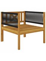 lauko baldai 4 vietu - Lauko baldų komplektas VLX Garden Lounge Set 3086927, kreminės spalvos/rudas, 3-4 vietų - 7 nuotrauka