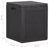 Sodo daiktadėžė VLX, 90 l, 430 mm x 440 mm x 510 mm
