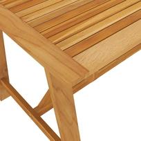Pirkti Lauko baldų komplektas VLX Garden Dining Set 3068737, kreminės spalvos/rudas, 4 vietų - Photo 1
