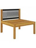 lauko baldai 7 vietos - Lauko baldų komplektas VLX Garden Lounge Set 3086954, kreminės spalvos/rudas, 6 vietų - 8 nuotrauka