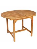 lauko baldai 7 vietos - Lauko baldų komplektas VLX 7 Piece Solid Teak Wood, rudas, 6 vietų - 5 nuotrauka