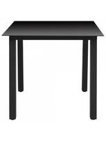 lauko baldu 2 vietu - Lauko baldų komplektas VLX 3 Piece 3060070, juodas, 1-2 vietų - 4 nuotrauka