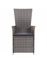 lauko baldu 2 vietu - Lauko baldų komplektas VLX Garden Lounge Set 3059365, pilkas, 2 vietų - 4 nuotrauka