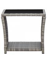 lauko baldu 2 vietu - Lauko baldų komplektas VLX Garden Lounge Set 3059365, pilkas, 2 vietų - 9 nuotrauka
