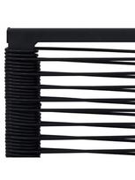 lauko baldu 2 vietu - Lauko baldų komplektas VLX PVC Rattan 3060261, juodas, 2 vietų - 7 nuotrauka