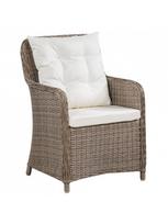 lauko baldu komplektas 10 vietu - Lauko baldų komplektas VLX 11 Piece Set With Cushions, kreminės spalvos/rudas, 10 vietų - 6 nuotrauka
