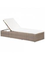 lauko baldu komplektas 10 vietu - Lauko baldų komplektas VLX 11 Piece Set With Cushions, kreminės spalvos/rudas, 10 vietų - 10 nuotrauka
