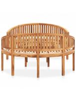 medzio masyvo baldus - Lauko baldų komplektas VLX 3 Piece Banana-Shaped Set 3059967 3059967, medžio, 1-4 vietų - 3 nuotrauka