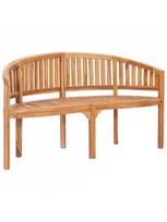 medzio masyvo baldus - Lauko baldų komplektas VLX 4 Piece Banana-Shaped Set 3059962 3059962, medžio, 1-4 vietų - 8 nuotrauka