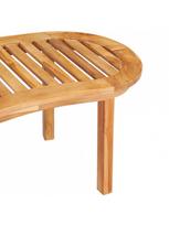 medzio masyvo baldus - Lauko baldų komplektas VLX 4 Piece Banana-Shaped Set 3059962 3059962, medžio, 1-4 vietų - 10 nuotrauka