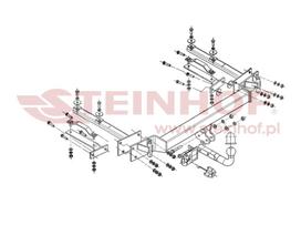 bmw kablys - Kablys BMW 3 E36 (1990-2000) fiksuotas - 2 nuotrauka