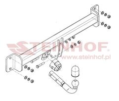 bmw kablys - Kablys BMW X3 E83 (2003-2010) fiksuotas - 2 nuotrauka