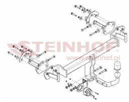bmw kablys - Kablys BMW 3 E46 (1997-2006) fiksuotas - 2 nuotrauka