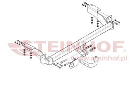 citroen c4 kablys - Kablys Citroen C4 I (2004-2010) fiksuotas - 2 nuotrauka