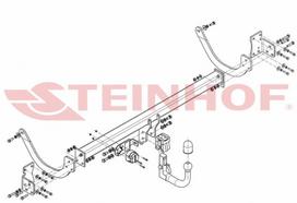steinhof kablys - Kablys Citroen C5 II (2007-2017) nuimamas - 2 nuotrauka