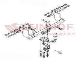 Kablys Citroen Saxo (1996-2004) fiksuotas