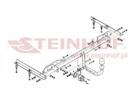 j kabliai - Kablys Opel Astra J Facelift (2012-2016) fiksuotas - 2 nuotrauka