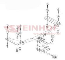 kablys opel - Kablys Opel Vectra B (1995-2002) fiksuotas - 2 nuotrauka