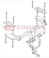 kablys opel - Kablys Opel Vectra C (2002-2009) fiksuotas - 2 nuotrauka
