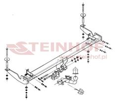 kablys fiat doblo - Kablys Fiat Doblo I (2000-2009) fiksuotas - 2 nuotrauka