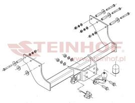 ford transit kablys - Kablys Ford Transit III (2000-2014) fiksuotas - 2 nuotrauka