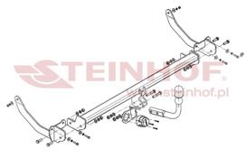 peugeot 308 kablys - Kablys Peugeot 308 I (2008-2013) fiksuotas - 2 nuotrauka