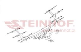 renault kablys - Kablys Renault Clio III (2005-2014) fiksuotas - 2 nuotrauka