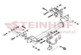 renault kablys - Kablys Renault Clio II (1998-2012) fiksuotas - 2 nuotrauka
