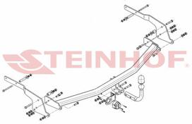renault kablys - Kablys Renault Espace IV (2002-2014) fiksuotas - 2 nuotrauka