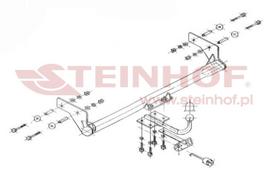 renault kablys - Kablys Renault Kangoo I (1997-2009) fiksuotas - 2 nuotrauka