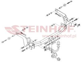 renault kablys - Kablys Renault Laguna II (2001-2007) fiksuotas - 2 nuotrauka