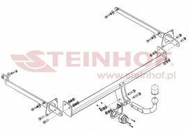 renault kablys - Kablys Renault Megane III (2008-2016) fiksuotas - 2 nuotrauka