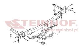 kablys - Kablys Honda Civic VIII (2005-2011) fiksuotas - 2 nuotrauka