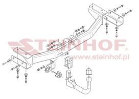 hyundai kablys - Kablys Hyundai ix35 (2009-2015) nuimamas - 2 nuotrauka