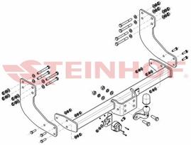 hyundai kablys - Kablys Hyundai H350 (2014→) fiksuotas - 2 nuotrauka