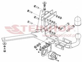 saab 9 3 kablys - Kablys Saab 9-3 II (2002-2014) fiksuotas - 2 nuotrauka