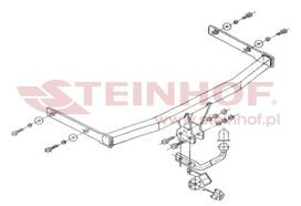 steinhof kablys - Kablys Seat Ibiza III (2002-2008) fiksuotas - 2 nuotrauka