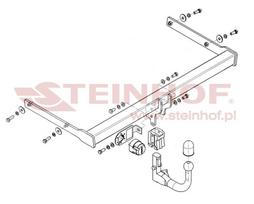 kablys skoda - Kablys Skoda Octavia II (2004-2013) nuimamas - 2 nuotrauka