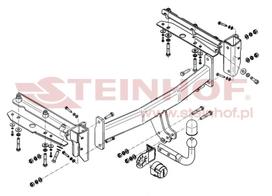 subaru kabli - Kablys Subaru Legacy IV (2003-2009) fiksuotas - 2 nuotrauka