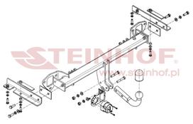 subaru kabli - Kablys Subaru Forester III (2009-2012) fiksuotas - 2 nuotrauka