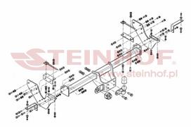 steinhof kablys - Kablys Isuzu D-Max II Pickup (2012→) fiksuotas - 2 nuotrauka